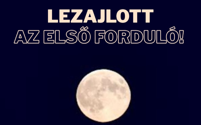 Lezárult a nevezés és lezajlott az 1. forduló